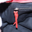 BALENCIAGA Metallic Edge Mini City Bag Leather 2way Red 390160 Auth 199223M-23