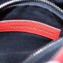 BALENCIAGA Metallic Edge Mini City Bag Leather 2way Red 390160 Auth 199223M-25