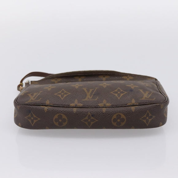 LOUIS VUITTON Monogram Pochette Accessoires Pouch M51980 LV Auth 199231