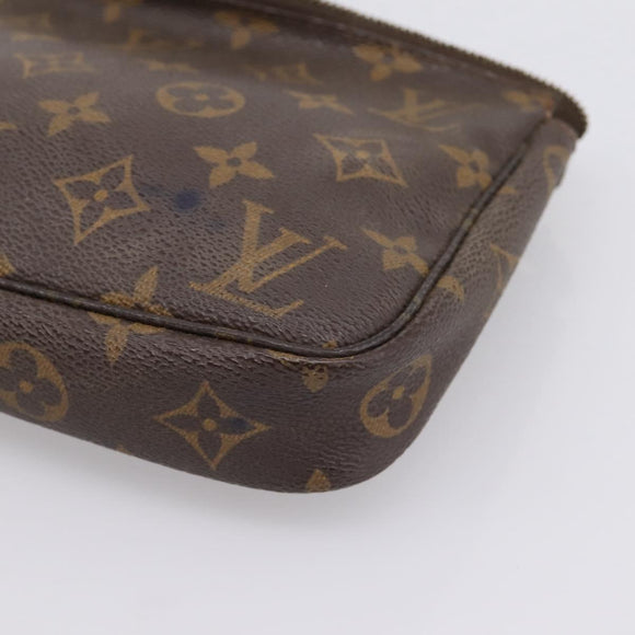 LOUIS VUITTON Monogram Pochette Accessoires Pouch M51980 LV Auth 199231