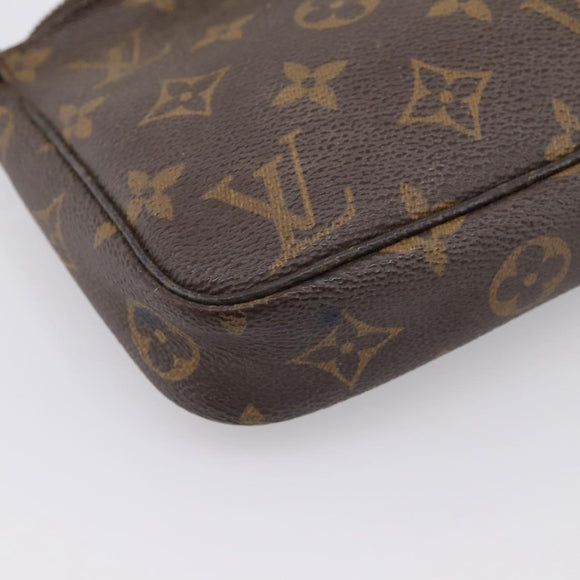 LOUIS VUITTON Monogram Pochette Accessoires Pouch M51980 LV Auth 199231