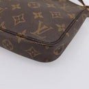 LOUIS VUITTON Monogram Pochette Accessoires Pouch M51980 LV Auth 199231-18