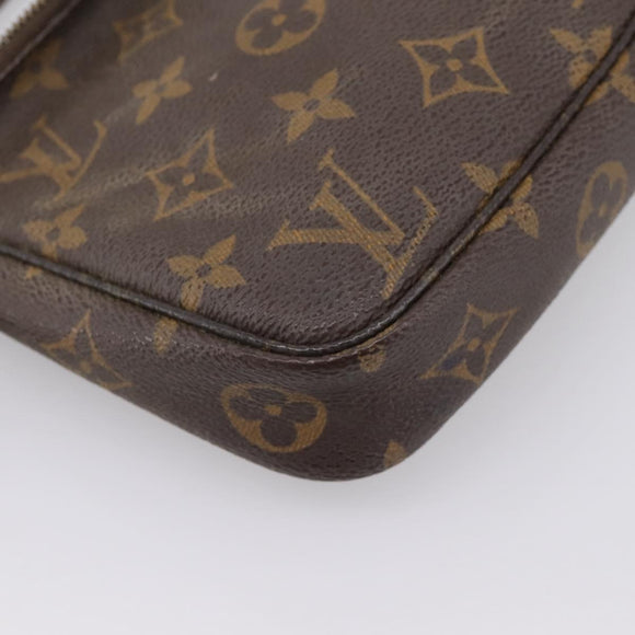LOUIS VUITTON Monogram Pochette Accessoires Pouch M51980 LV Auth 199231