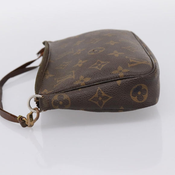 LOUIS VUITTON Monogram Pochette Accessoires Pouch M51980 LV Auth 199231