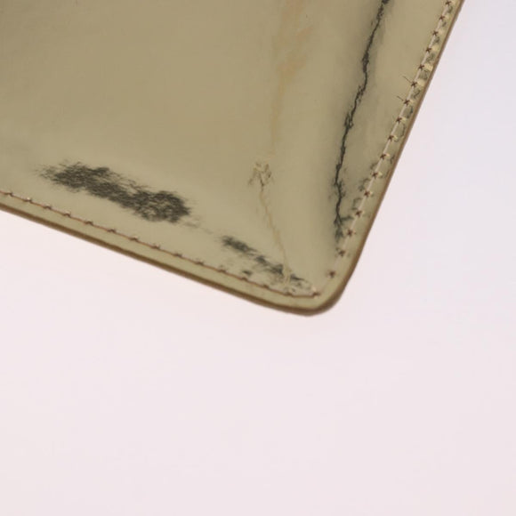 LOUIS VUITTON Monogram Miroir Pochette Plat Pouch Gold LV Auth 199233V