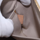 LOUIS VUITTON Monogram Miroir Pochette Plat Pouch Gold LV Auth 199233V-11