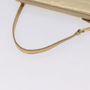 LOUIS VUITTON Monogram Miroir Pochette Plat Pouch Gold LV Auth 199233V-8
