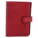 LOUIS VUITTON Epi Agenda PM Day Planner Cover Red R20057 LV Auth 199234-13