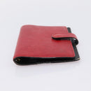 LOUIS VUITTON Epi Agenda PM Day Planner Cover Red R20057 LV Auth 199234-6