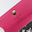 LOUIS VUITTON Monogram Multicolor Multicles 4 Key Case Black M93732 Auth 199235A-19