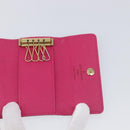 LOUIS VUITTON Monogram Multicolor Multicles 4 Key Case Black M93732 Auth 199235A-20