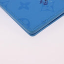 LOUIS VUITTON Monogram Organizer Dupoch Card Case Blue M14881 LV Auth 199237M-15