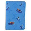 LOUIS VUITTON Monogram Organizer Dupoch Card Case Blue M14881 LV Auth 199237M-13