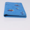 LOUIS VUITTON Monogram Organizer Dupoch Card Case Blue M14881 LV Auth 199237M-6