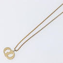 Christian Dior Necklace metal Gold Tone Auth 199265-11