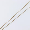 Christian Dior Necklace metal Gold Tone Auth 199265-12