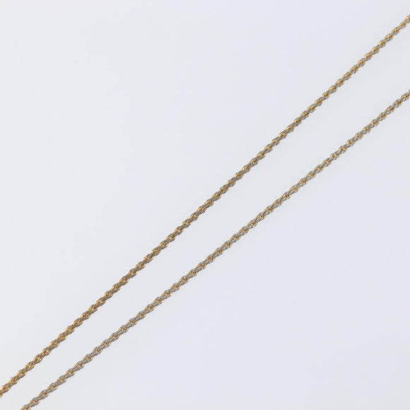 Christian Dior Necklace metal Gold Tone Auth 199265
