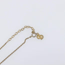Christian Dior Necklace metal Gold Tone Auth 199265-14