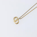Christian Dior Necklace metal Gold Tone Auth 199265-3