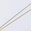 Christian Dior Necklace metal Gold Tone Auth 199265-5