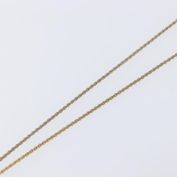 Christian Dior Necklace metal Gold Tone Auth 199265