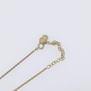 Christian Dior Necklace metal Gold Tone Auth 199265-7