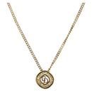 Christian Dior Necklace metal Gold Tone Auth 199276M-1