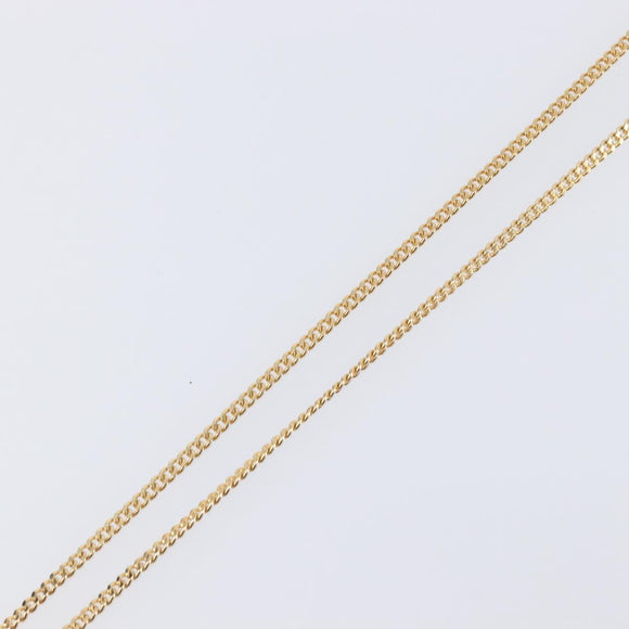 Christian Dior Necklace metal Gold Tone Auth 199276M
