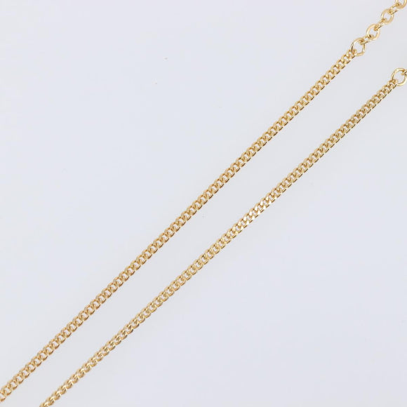 Christian Dior Necklace metal Gold Tone Auth 199276M