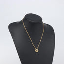 Christian Dior Necklace metal Gold Tone Auth 199276M-14