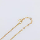 Christian Dior Necklace metal Gold Tone Auth 199276M-7