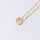 Christian Dior Necklace metal Gold Tone Auth 199276M-9