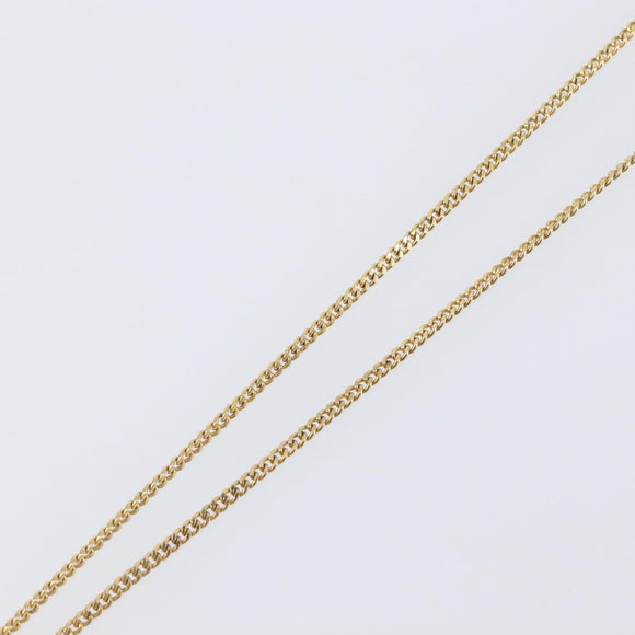 Christian Dior Necklace metal Gold Tone Auth 199288M