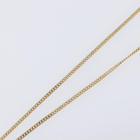 Christian Dior Necklace metal Gold Tone Auth 199288M