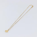 Christian Dior Necklace metal Gold Tone Auth 199288M-8