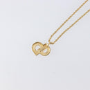 Christian Dior Necklace metal Gold Tone Auth 199297M-10