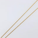 Christian Dior Necklace metal Gold Tone Auth 199297M-12