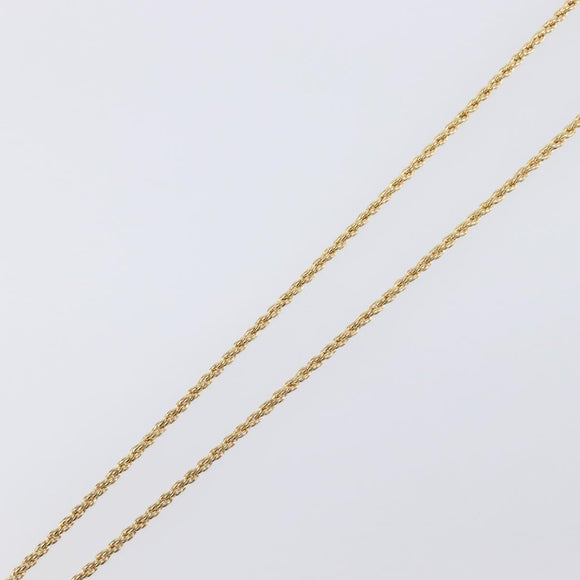 Christian Dior Necklace metal Gold Tone Auth 199297M