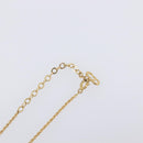 Christian Dior Necklace metal Gold Tone Auth 199297M-14