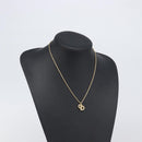 Christian Dior Necklace metal Gold Tone Auth 199297M-15