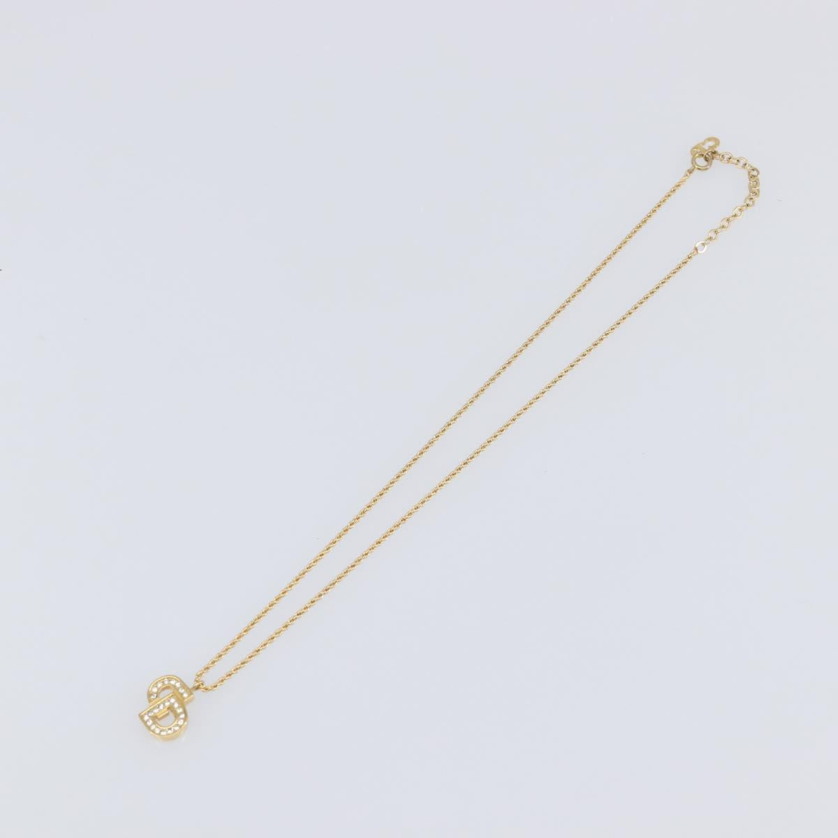 Christian Dior Necklace metal Gold Tone Auth 199297M | Brand 