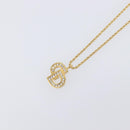 Christian Dior Necklace metal Gold Tone Auth 199297M-3