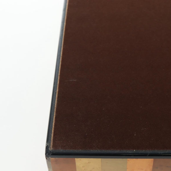 HERMES Interior Box Object Wood Multicolor Auth 199307SM