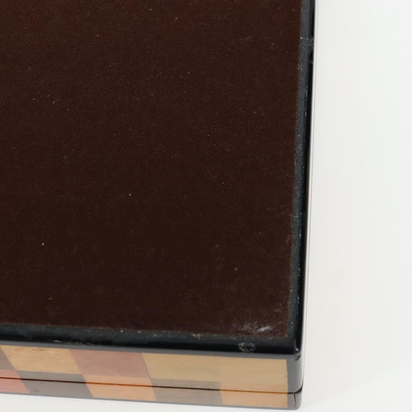 HERMES Interior Box Object Wood Multicolor Auth 199307SM