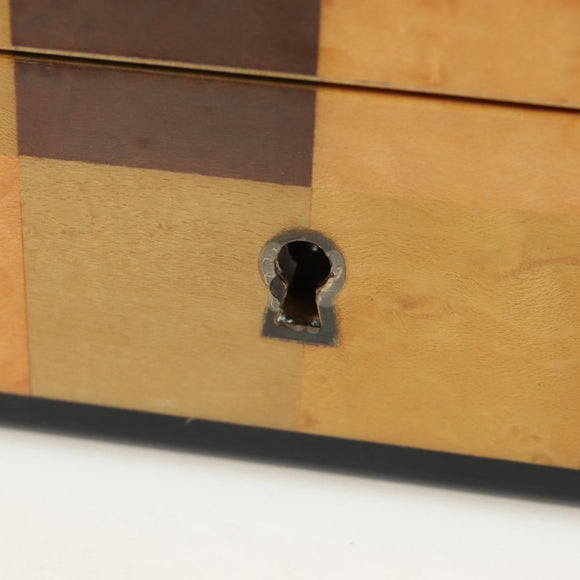 HERMES Interior Box Object Wood Multicolor Auth 199307SM