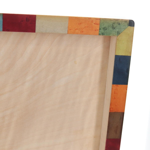 HERMES Interior Box Object Wood Multicolor Auth 199307SM