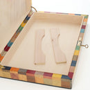 HERMES Interior Box Object Wood Multicolor Auth 199307SM-39