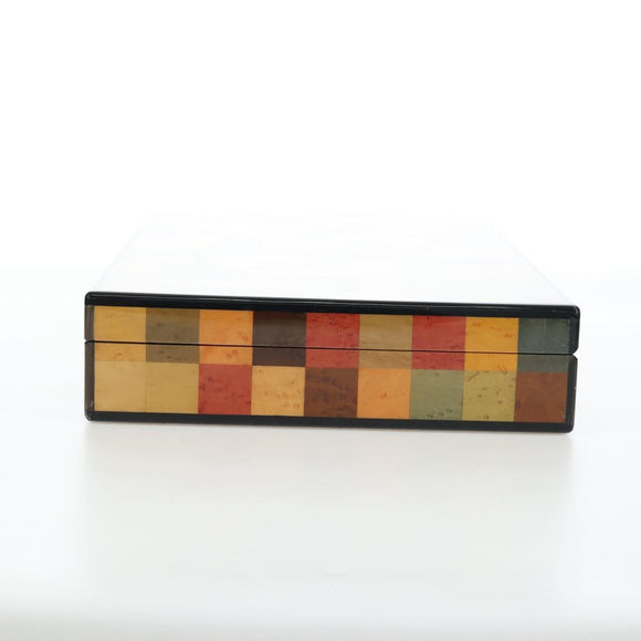 HERMES Interior Box Object Wood Multicolor Auth 199307SM