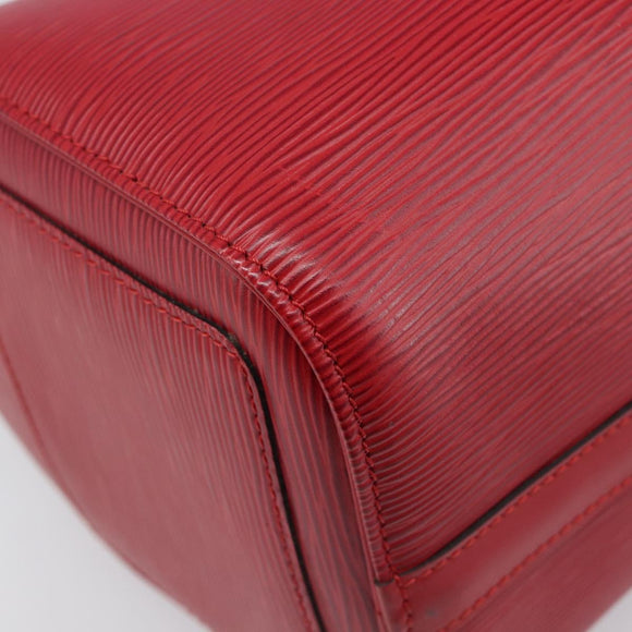 LOUIS VUITTON Epi Speedy 25 Hand Bag Castilian Red M43017 LV Auth 199331V