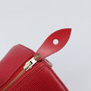 LOUIS VUITTON Epi Speedy 25 Hand Bag Castilian Red M43017 LV Auth 199331V-18